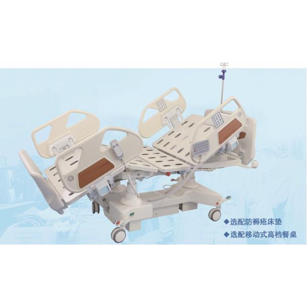 4pcs Castors Hospital ICU Bed Intelligent Model 260 Kgs