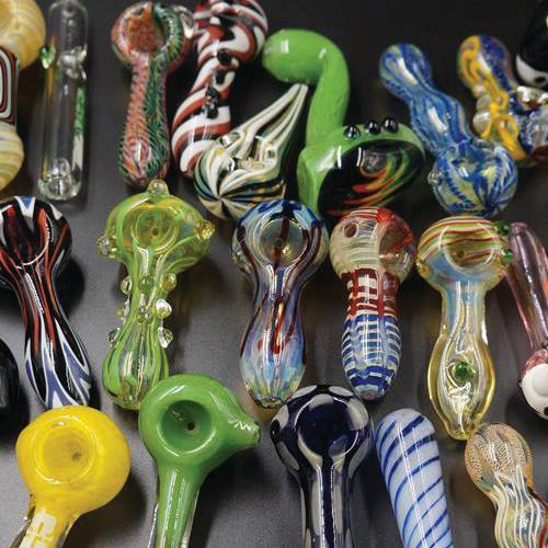 Трубы ложки Handpipes искусства 5 Mm стеклянные с табаком 100g картины руки рисуя куря