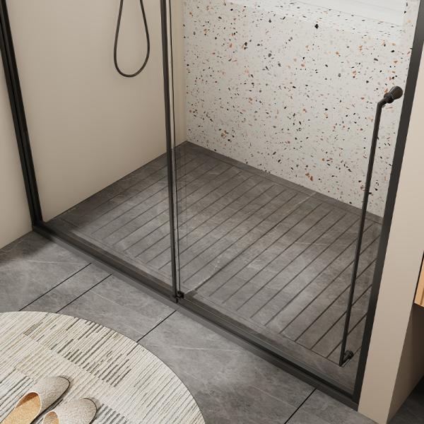 Narrow Frame Bathroom Glass Partition 3mm-12mm Glass Shower Room Divider