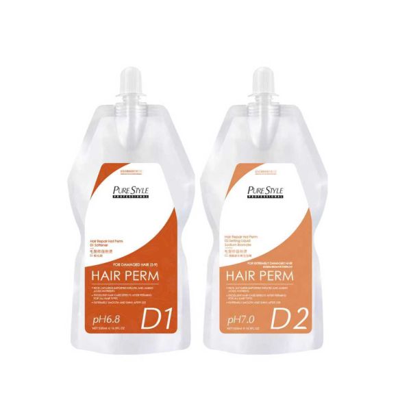 Purestyle Professional Salon OEM Hair Perm Cream  Long Lasting Hot Perm Curling Hair Products