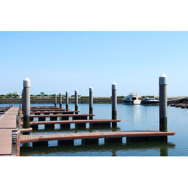 Установка ориентированных на заказчика алюминиевых плавучих доков легкая с низким обслуживанием