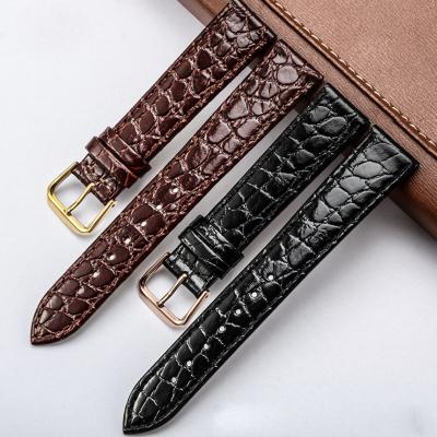 Genuine leather Straps  12mm 13mm 14mm 16mm 18mm 20mm Fashion Man Women Watch  High Quality Brown Black colors Watchband