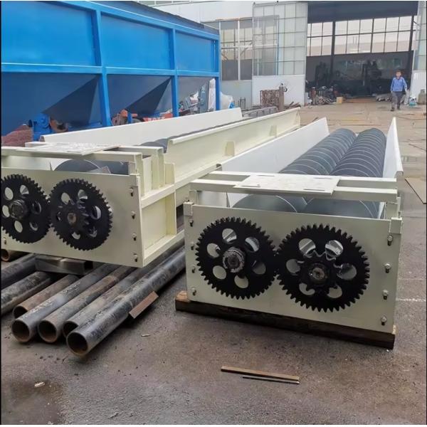 Transportador de carga de acero al carbono para transporte de calor con tornillo para industria química