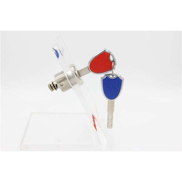 Iron Housing Disc Tumbler Cam Lock  D32mm * L26.2mm Two Position Pull