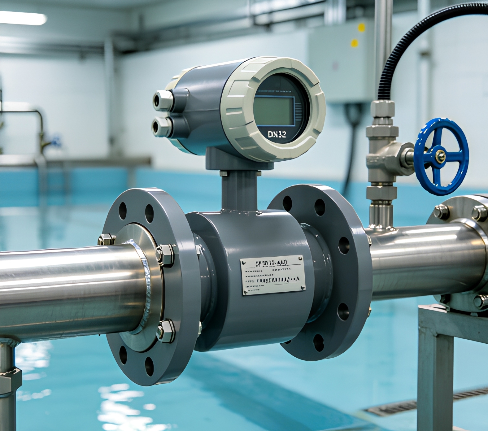5P3B32-AAIBAEAFAAED5K1AA2+AA DN32 Explosion Proof Electromagnetic Flow Meter