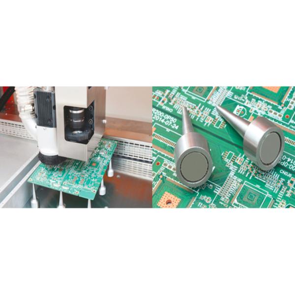 Двойная подача в ящик, может быть объединена в одну платформу PCBA Router Machine