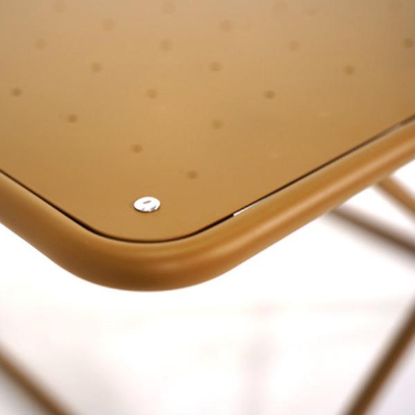 Mesa de acampamento dobrável de alumínio leve com pernas dobráveis