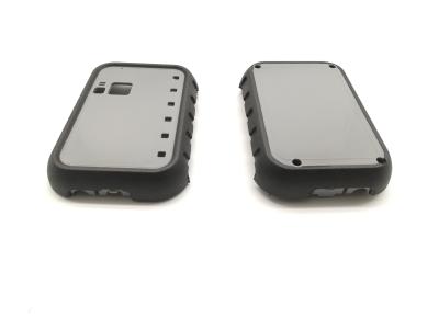 Electronic Devices Bottom Cover Injection Moulding Mold Maker Electric Injection Molding TPE overmold  ABS Grey plus