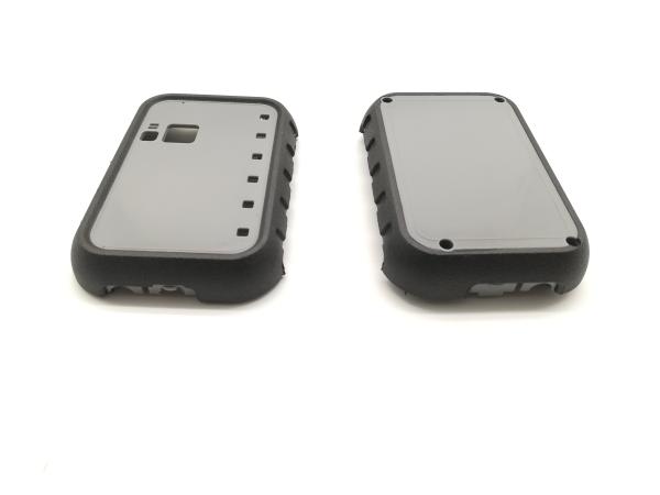 Electronic Devices Bottom Cover Injection Moulding Mold Maker Electric Injection Molding TPE overmold  ABS Grey plus