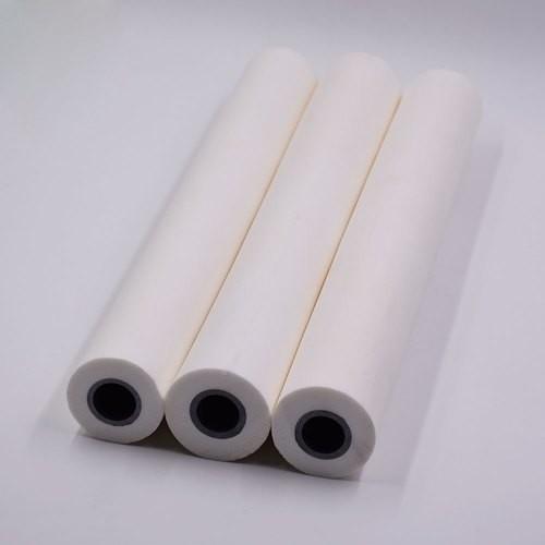 White PVA Absorbent Sponge Brush Roller 40x800mm For PCB Cleaning Machine