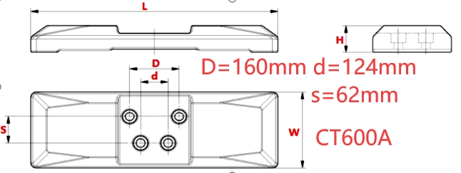 резиновые колодки экскаватора 600mm Roadliner для John Deere 225dlc