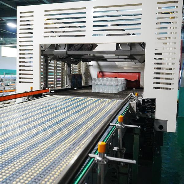 Paper Tray Heat Film Shrink Packer Packaging Machine For Plastic Bottle Wrapping