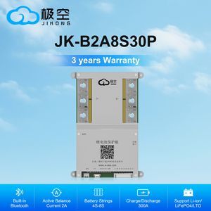 Jk BMS B2a8s30p 2A 8s 300A Active Balance LiFePO4 Lithium Battery BMS B1a8s10p B2a8s20p