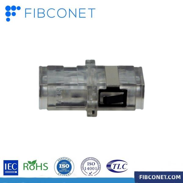 Perda de inserção dB 100% 0,3 FTTH Equipamento de fibra óptica MPO Simplex/Duplex Adaptador