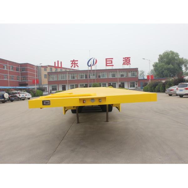 Container à lit élevé, châssis à 4 essieux, remorque de 20 40 48 53 pieds pour le transport de conteneurs
