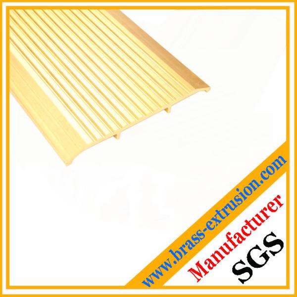 copper alloy floor Non slip Tread Inserts profiles