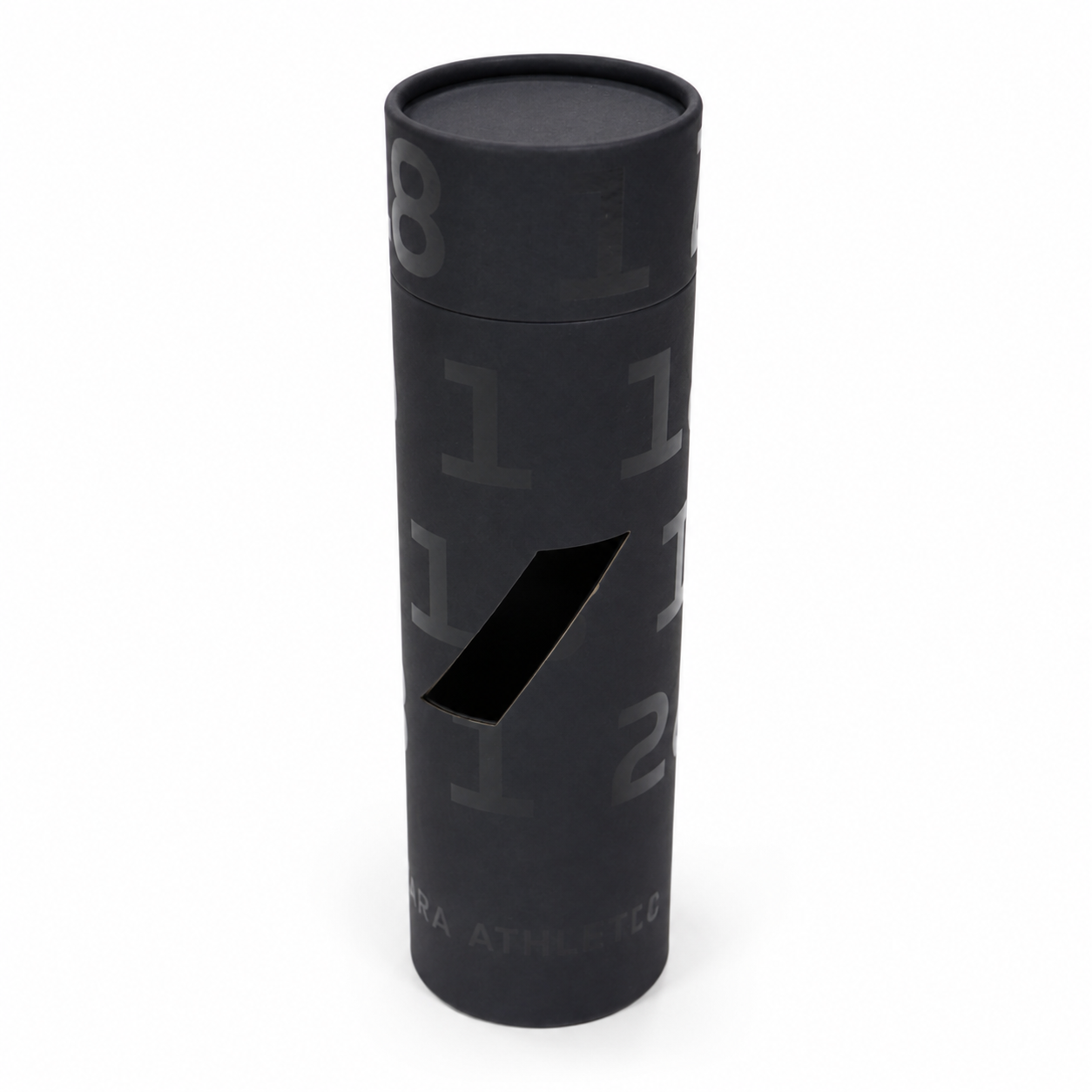 Elliptical Oval Paper Tube Box Packaging Elongated Shape Custom Printed For Luxury Gifts Cosmetics