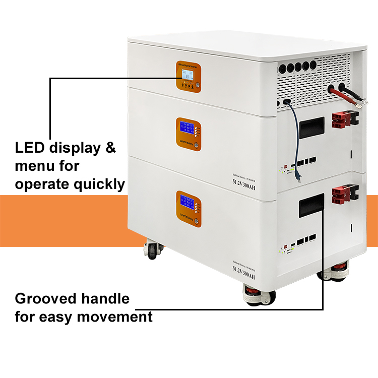 Power Your Home with Scalable 12KW Energy Storage – Stackable Design, 8,000 Cycle Life, 12KVA Pure Sine Wave Output