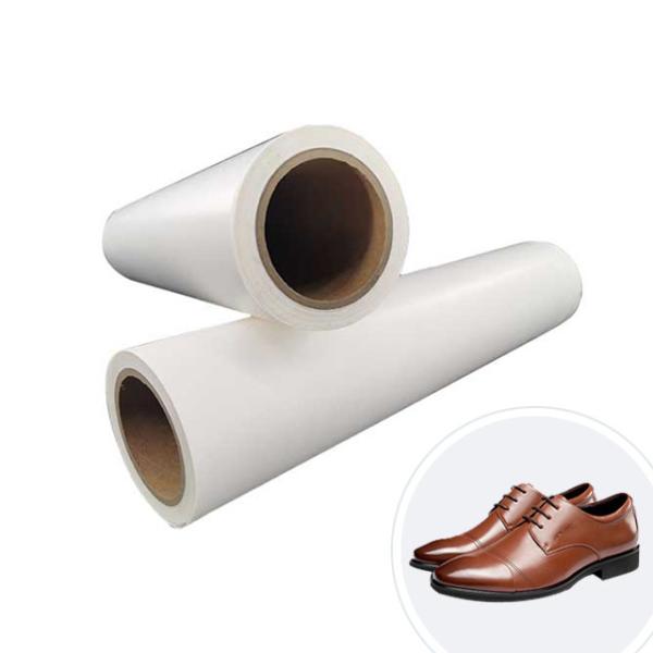 Filme quente 150cm bobinado esparadrapo do derretimento do PES de papel da colagem para sapatas