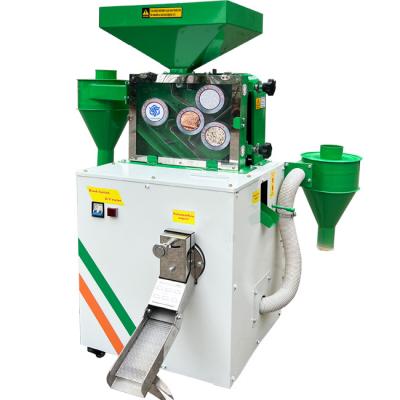 Home Use Rice Huller Brown Rice Mill Machine With Polish Funtion 3pcs Rubber Roller More Effective
