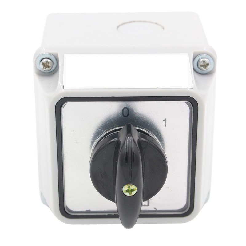 MEH LW26 Series 20A Changover Rotary Cam Switch 3 Pole 3 Way Selector Waterproof