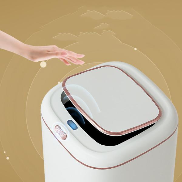 2023 35L Automatic Water-Proof Dustbin Smart Sensor Automatic Kitchen Plastic Smart Trash Can