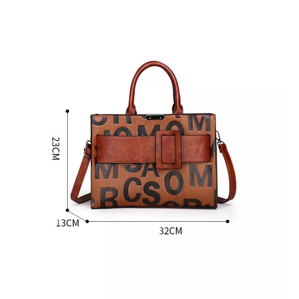 Сумка Antiwear универсальные 32x13x23cm PU женщин полиэстера роскошная