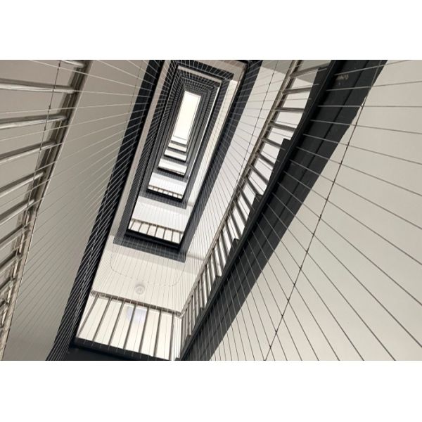 Custom Size Easy Install Ferrule Stainless Steel Cable Mesh For Safety Net