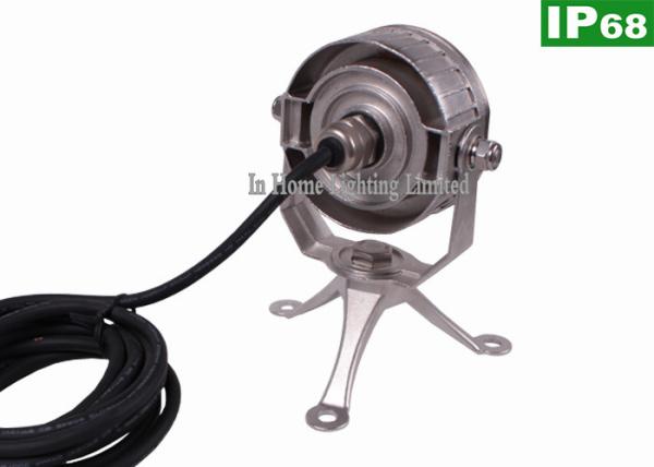 DC 24V 9W White Underwater Projection Lights For Pond Waterfall