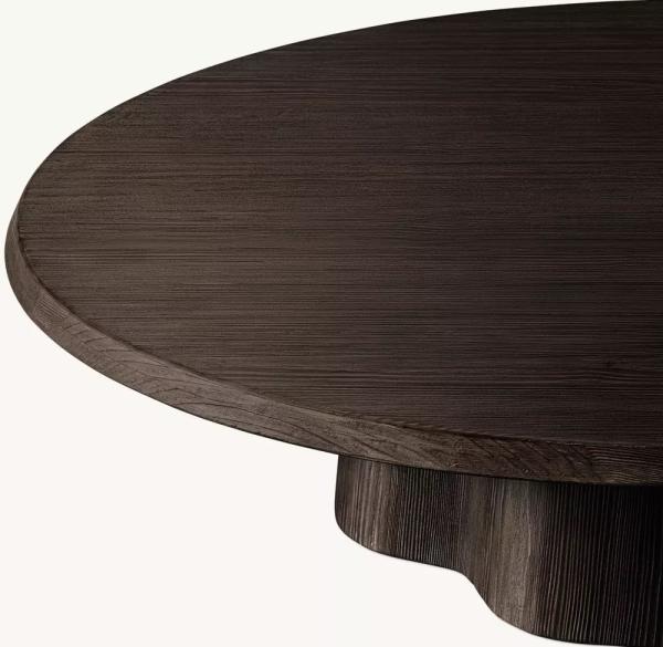 Meubles de table à café en pierre sintrée pour salon moderne Tailles et matériaux personnalisés