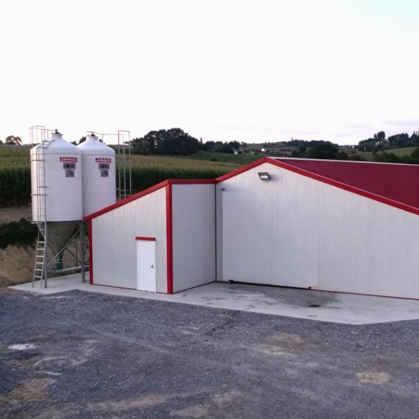 Chicken Shed Steel Structure Anti-rust Steel Construction for Long-term Use in Livestock Industry
