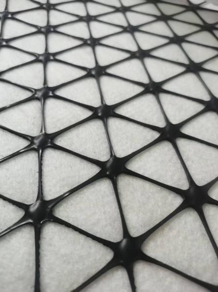 UX BX Geogrid MeshThermal Bonding Nonwoven Fabric By Glue Composite Geogrid  Reinforced Slope Subgarde