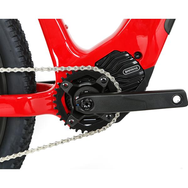 Дистанционное управление электрический велосипед M510 Средний привод и 48V 13Ah литий батарея