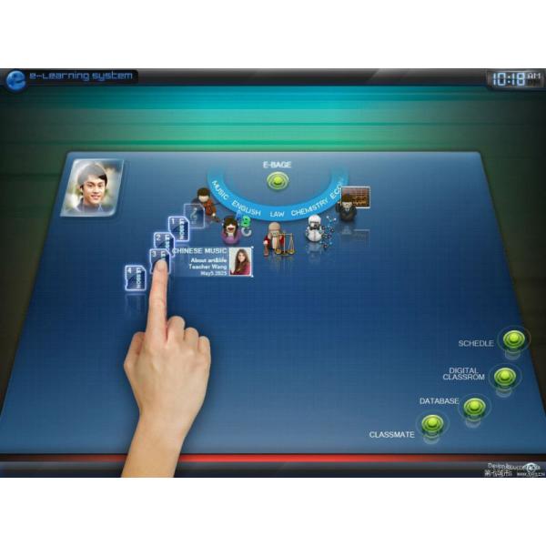 Touch key button design , 70 Inch Intelligent Interactive flat panel