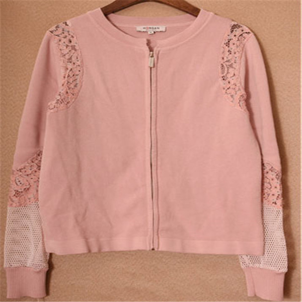 Ladies Zipper Sweater Jacket