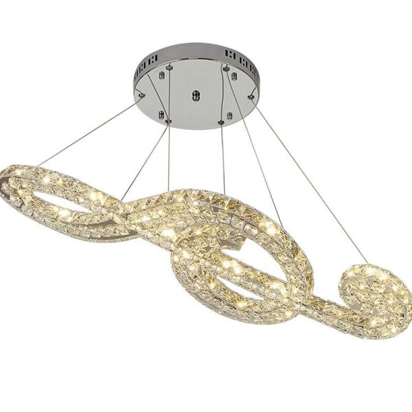 Crystal glass ceiling lights Music Lampshade For Indoor Home Lighting Fixturs (WH-CA-50)