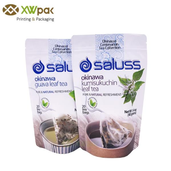 Sachet en plastique fait sur commande Standup étanche à l'humidité d'impression