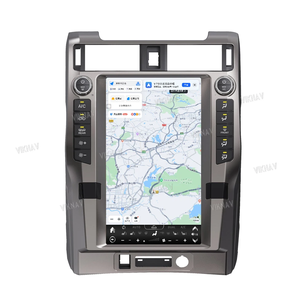 Android Toyota 4Runner Head Unit Авто стерео 2010-2023 Мультимедийный проигрыватель Замена