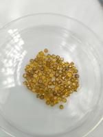 3.0 - 3.5mm Flat HPHT Lab Grown Diamonds HPHT Mono Yellow Diamond Stone