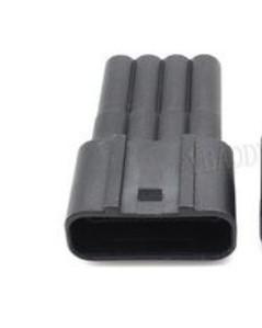 Female Automotive Harness Connectors , Sumitomo 4 Pin Connector 6188-5814