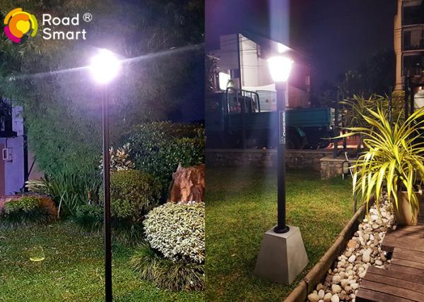 Modern Design Solar Powered Outdoor Street Lights , All In One Garden Light 500-550lm
