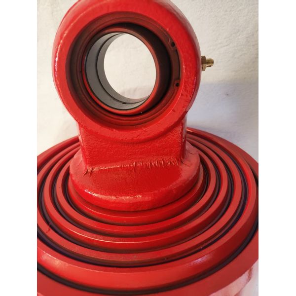 High-Pressure Hydraulic Cylinder with Advanced Piston Rod Design and Uniform Load Distribution