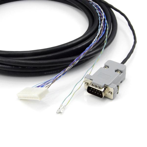 Male To Female Servo Motor Cable / Twisted RC Servo Extension Cable 12 Inch