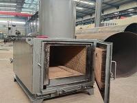 Incinerador de resíduos industriais de aço inoxidável