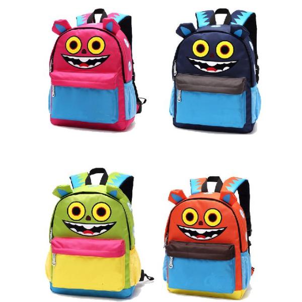 Цвета полиэстера рюкзаков продуктов детей выдвиженческим подгонянные материалом