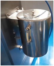One Shaft Cosmetic Powder Mixer , 10KGS Capacity CE Standard / 2800RPM