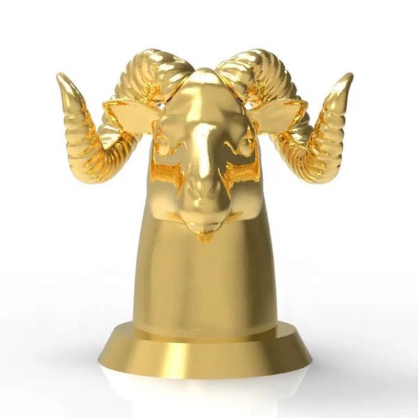 Животная крышка флакона духов Zamzk серии