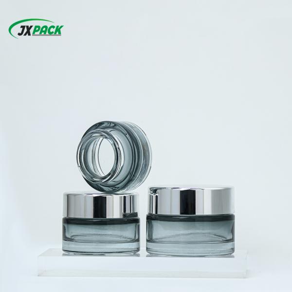 Customizable Glass Cosmetic Bottle for Lotion Cream Serum