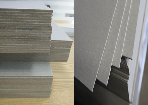 1550gsm / 2.55mm laminated grey Strawboard Paper for hard book cover
