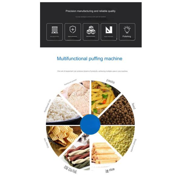 Full-automatic Pet Food Extruder Machine for Fish Feed Dog Cat Processing